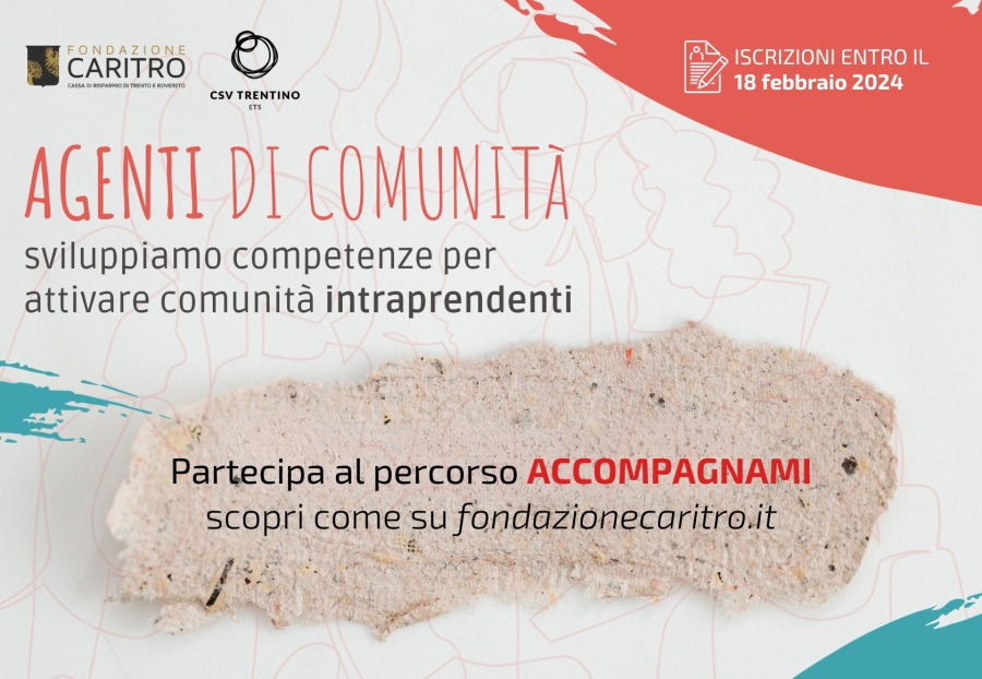 VISIONI E METODI PER AGENTI DI COMUNITÀ